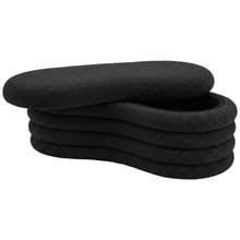 Andres Boucle Storage Ottoman Bench